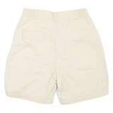 Womens Casual Shorts Beige UK 14 W28
