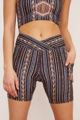 Zephyr Midi Bike Short