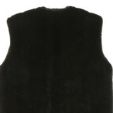 CITYLIFE Womens Black Outdoor Sleeveless Jacket XL Polyester Blend Woven Button