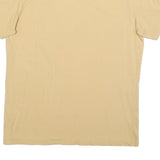 PUMA Mens Beige T-Shirt L Short Sleeve Crew Neck Cotton Blend Camouflage Print