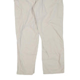 CARHARTT Mens Cotton Blend Beige Regular Straight Trousers W36 L30 Workwear