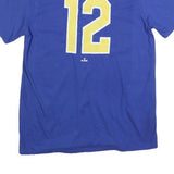 FANATICS Mens Blue Mariners Cotton Blend T-Shirt L Short Sleeve Crew Neck King