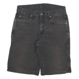 DICKIES Mens Shorts Black Casual L W30 Cotton Blend Workwear Pockets
