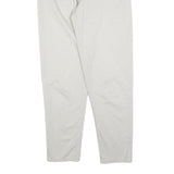 TRUSSARDI Womens Cotton Blend White Regular Straight Trousers W28 L30 Stylish