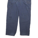 CARHARTT Mens Jeans Blue Relaxed Straight Denim Medium W36 L32 Workwear