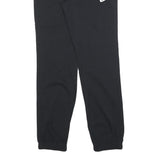 NIKE Mens Joggers Black XS W28 L30 Slim Tapered Cotton Blend Comfortable Casual