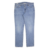 LEVI'S 511 BIG E Mens Slim Blue Denim Medium W38 L34 Classic Zip Jeans
