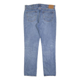 LEVI'S 511 BIG E Mens Slim Blue Denim Medium W38 L34 Classic Zip Jeans
