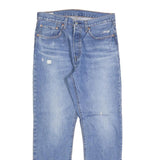 LEVI'S 501 BIG E Womens Jeans Blue Regular Straight Denim Medium W30 L30 Classic