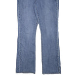 LEVI'S Womens Regular Blue Denim Straight Jeans W33 L33 Zip Cotton Blend