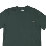 DICKIES Mens Green Pocket T-Shirt XL Short Sleeve Crew Neck Workwear Casual