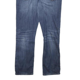 DKNY Womens Slim Blue Denim Jeans W32 L26 Cotton Blend Zip Pockets Casual Wear