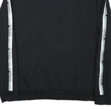 PUMA Mens Black Jacket L Cotton Blend Zip Plain Sports Logo Track Jacket