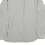 RALPH LAUREN Mens Grey & White Check Shirt L Cotton Casual Classic