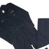 DICKIES Mens Blue Cotton Blend Dungarees Regular Fit L W38 L31 Workwear Overalls