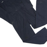 DICKIES Mens Blue Cotton Blend Dungarees Regular Fit L W38 L31 Workwear Overalls