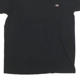 DICKIES Mens Black Pocket T-Shirt S Short Sleeve Crew Neck Cotton Blend