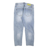 SONNY BONO Womens Jeans Blue Regular Straight Denim Light W30 L26 Casual Wear