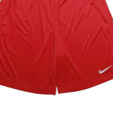 NIKE Mens Red Sports Casual Shorts XL W32 Dri-Fit Lightweight Comfort