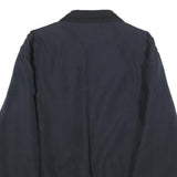 KINGFIELD Mens Black Classic Jacket XL Polyester Blend Zip Plain Casual