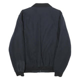 KINGFIELD Mens Black Classic Jacket XL Polyester Blend Zip Plain Casual