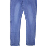 TALB JEANS Mens Blue Denim Regular Skinny Zip W36 L30 Lightweight Casual