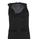 GUCCI Womens Black Day Cotton Blend Sleeveless Midi Dress M Elegant Fit