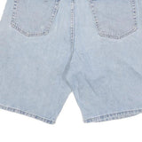 WRANGLER Mens Denim Light Blue Casual Shorts L W34 Classic Fit Cotton Blend