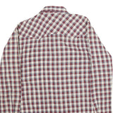 LEVI'S Mens Red & Beige Check Shirt M Long Sleeve Button Cotton Casual
