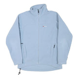 BERGHAUS Womens Blue Jacket M Polyester Blend Plain Zip Outdoor Warm Layer