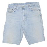 WRANGLER Mens Shorts Blue Casual XL W40 Denim Cotton Blend Comfortable Summer