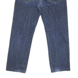 CARHARTT Mens Jeans Blue Regular Straight Denim W32 L29 Button Cotton Blend