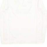 PRETTY GREEN Mens White Long Sleeve Crew Neck Graphic T-Shirt S Cotton Blend