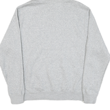 NIKE Mens Grey SMC Football Pullover Hoodie M Cotton Blend Casual Sports