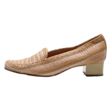 BLEIL Loafer Shoes Brown Synthetic Womens UK 5