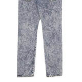 LEVI'S 511 Mens Jeans Blue Slim Skinny Denim Stone Wash W28 L30 Classic Zip