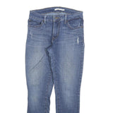 LEVI'S 711 Womens Jeans Blue Slim Skinny Denim Medium W28 L28 Zip