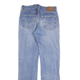 LEVI'S Mens Jeans Blue Regular Straight Denim Medium W32 L34 Classic Zip Cotton