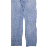 LEVI'S Mens Jeans Blue Regular Straight Denim Medium W32 L34 Classic Zip Cotton