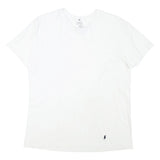 POLO RALPH LAUREN Mens White Classic T-Shirt L Short Sleeve Crew Neck Cotton