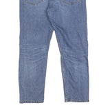 LEVI'S 502 Mens Slim Jeans Blue Denim W34 L27 Distressed Cotton Blend