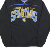 NEFE Mens Black Pinole Valley Spartans Cotton Blend Pullover Hoodie M