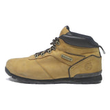 TIMBERLAND Mens Ankle Boots Beige Synthetic UK 12.5 Lace-Up Comfortable Outdoor