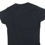 GILDAN Womens Black Metallica Band T-Shirt L Short Sleeve Crew Neck Graphic