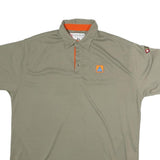 SWEAT MANAGEMENT Mens Beige Polo T-Shirt XL Short Sleeve Collared Casual Wear