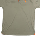 SWEAT MANAGEMENT Mens Beige Polo T-Shirt XL Short Sleeve Collared Casual Wear