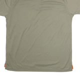 SWEAT MANAGEMENT Mens Beige Polo T-Shirt XL Short Sleeve Collared Casual Wear