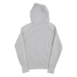 ELLESSE Womens Grey Pullover Hoodie UK 10 Cotton Blend Sport Casual Sweatshirt