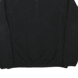 BERGHAUS Womens Black Plain Pullover Jumper Round Neck Regular UK 16 Fleece