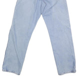 DICKIES Mens Jeans Blue Regular Straight Denim Light W32 L32 Zip Cotton Blend